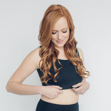 The Black Larken X Nursing Bra